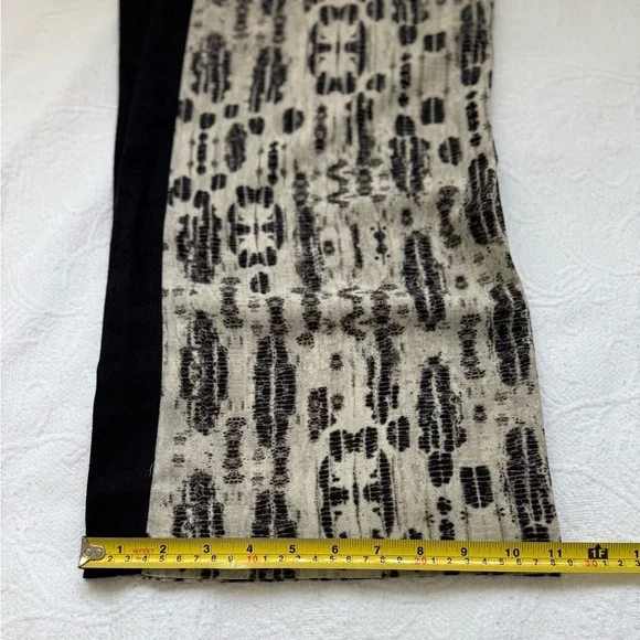 BCBGMaxAzria RASHA Black and White Wide Leg Pants Size Small - Picture 14 of 16